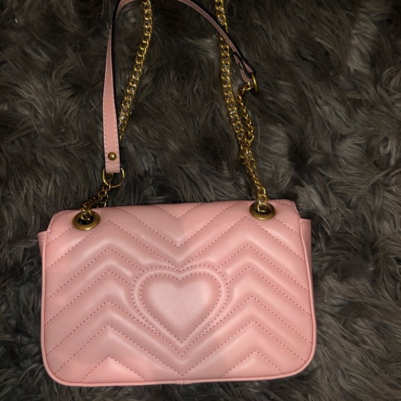 pink gucci bag small